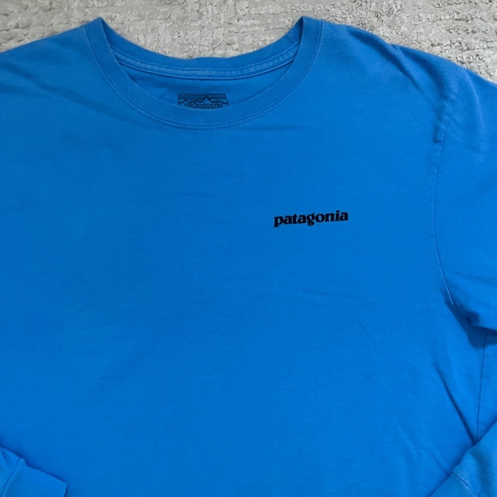 Patagonia Logo Long Sleeve Tee - Picture 2 of 7